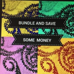 Bundle items and save on shipping!